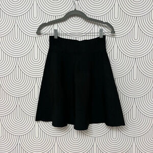 Wilfred Black Mini Skirt